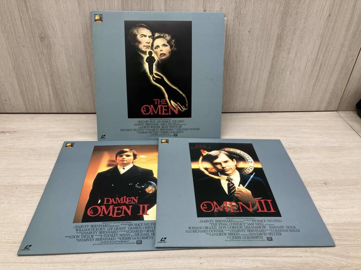 THE OMEN TRILOGY オーメン コレクターズセット 【LD】レーザー