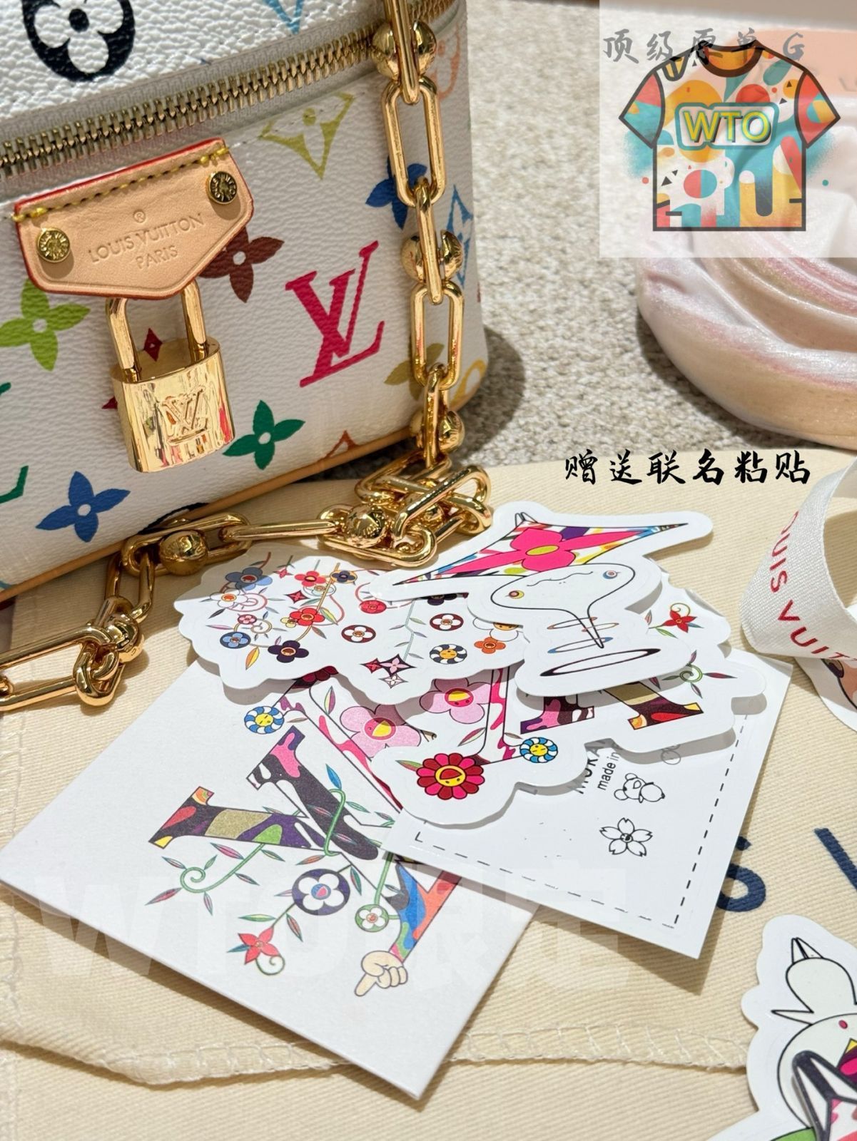 ルイ・ヴィトン モノグラム バッグ 今日WTO】Louis Vuitton ルイヴィトン ホワイトマルチカラー
