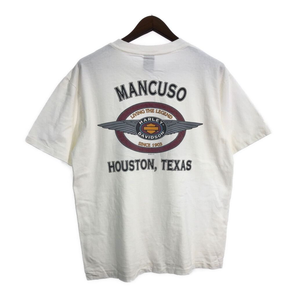 90年代 USA製 HARLEY DAVIDSON ハーレーダビッドソン 半袖Tシャツ