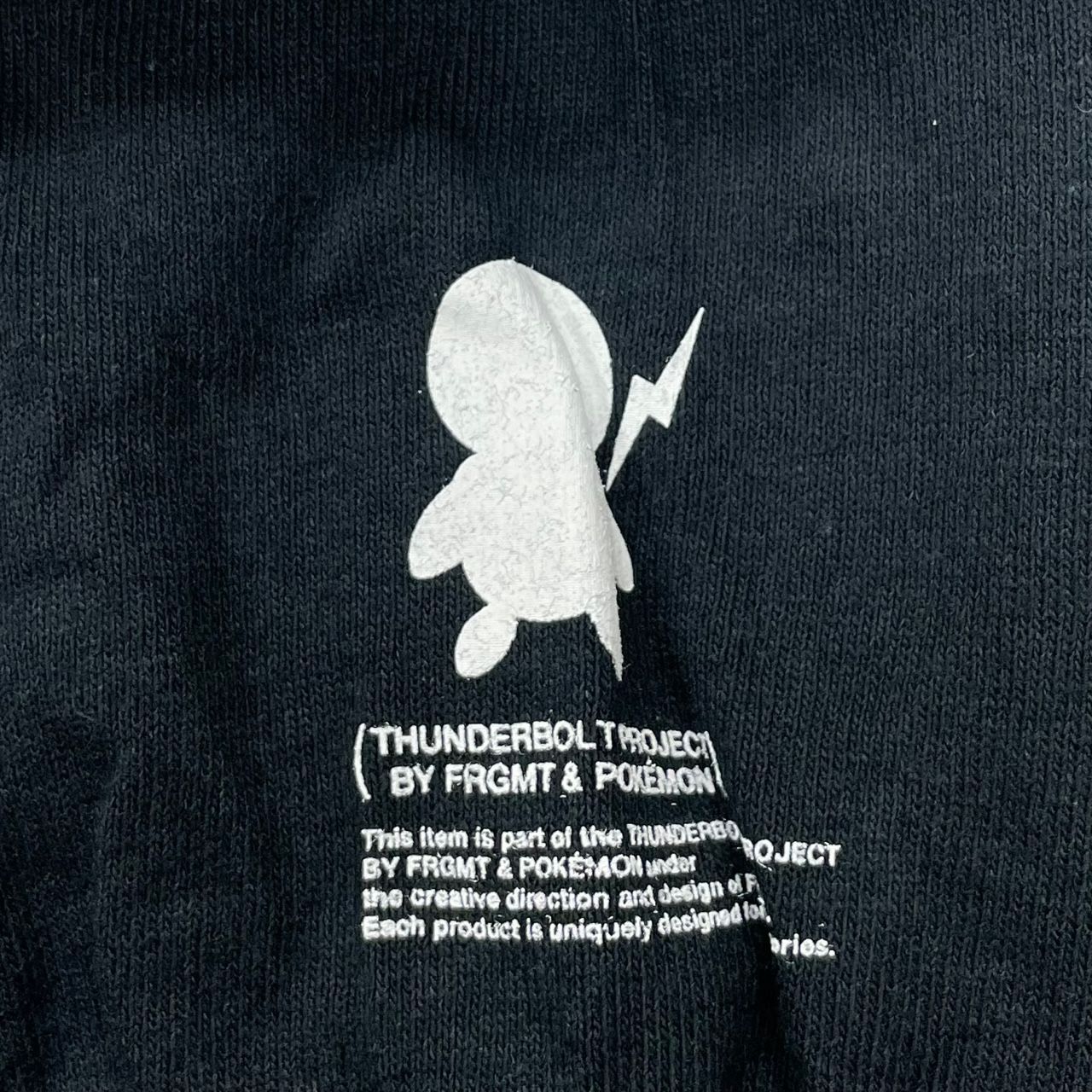 定価11000円 未使用 FRAGMENT DESIGN Pokemon 21SS THUNDERBOLT 