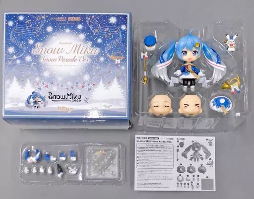 フィギュア　ねんどろいど 雪ミク Snow Parade Ver. 「キャラクター・ボーカル・シリーズ 01 初音ミク」 SNOW MIKU 2020(さっぽろ雪まつり)＆ワンダーフェスティバル2020冬＆GOODSMILE ONLINE SHOP限定 ねんどろいど 雪ミク Snow Parade Ver. | GOODSMILE ONLINE SHOP