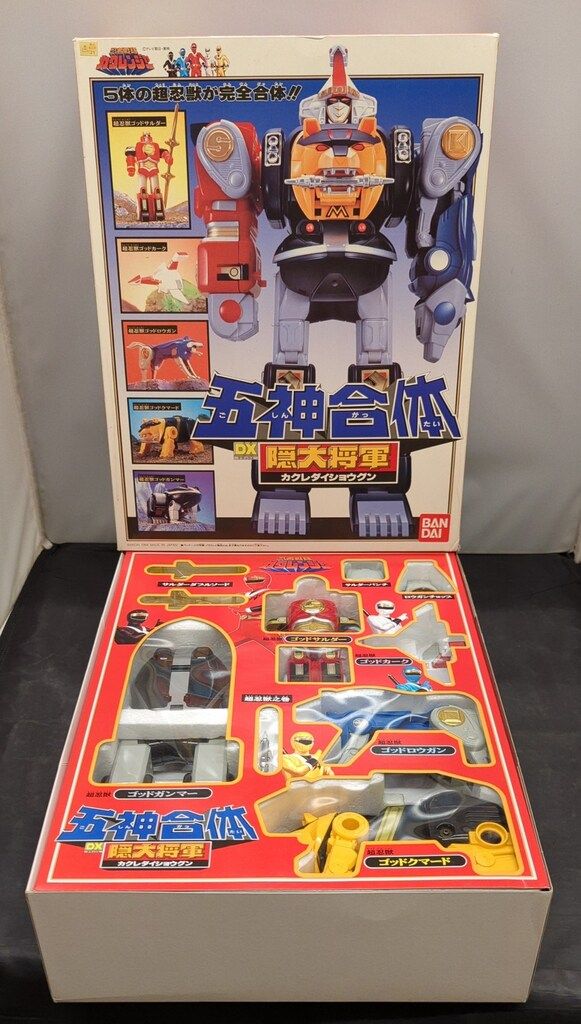 Amazon.co.jp: 忍者戦隊 カクレンジャー 五神合体 DX隠大将軍