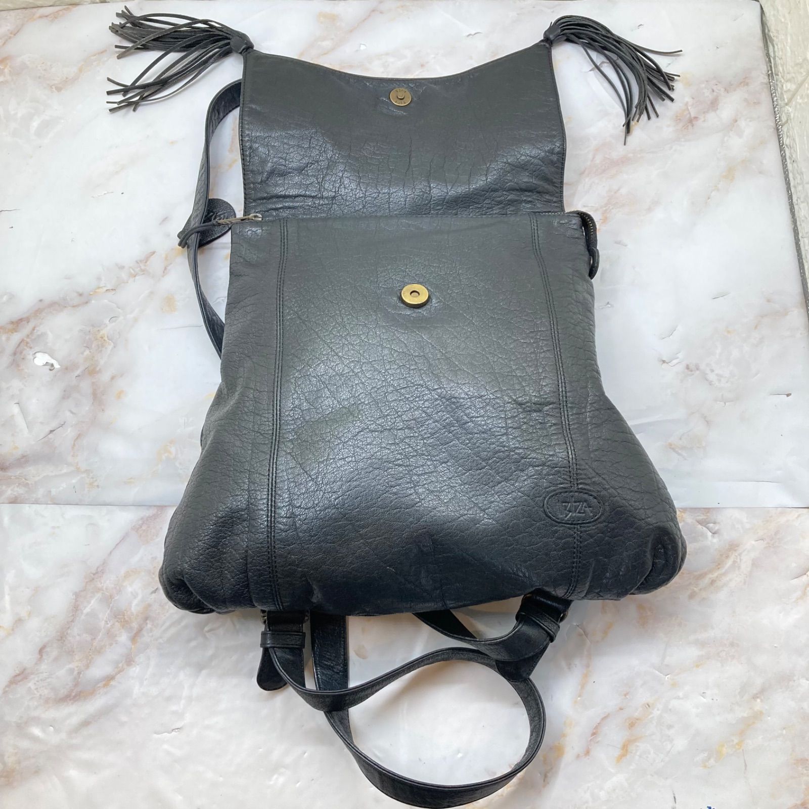 極美品❣️ IBIZA ❣️イビサ シボ革 ソフトレザー 本革