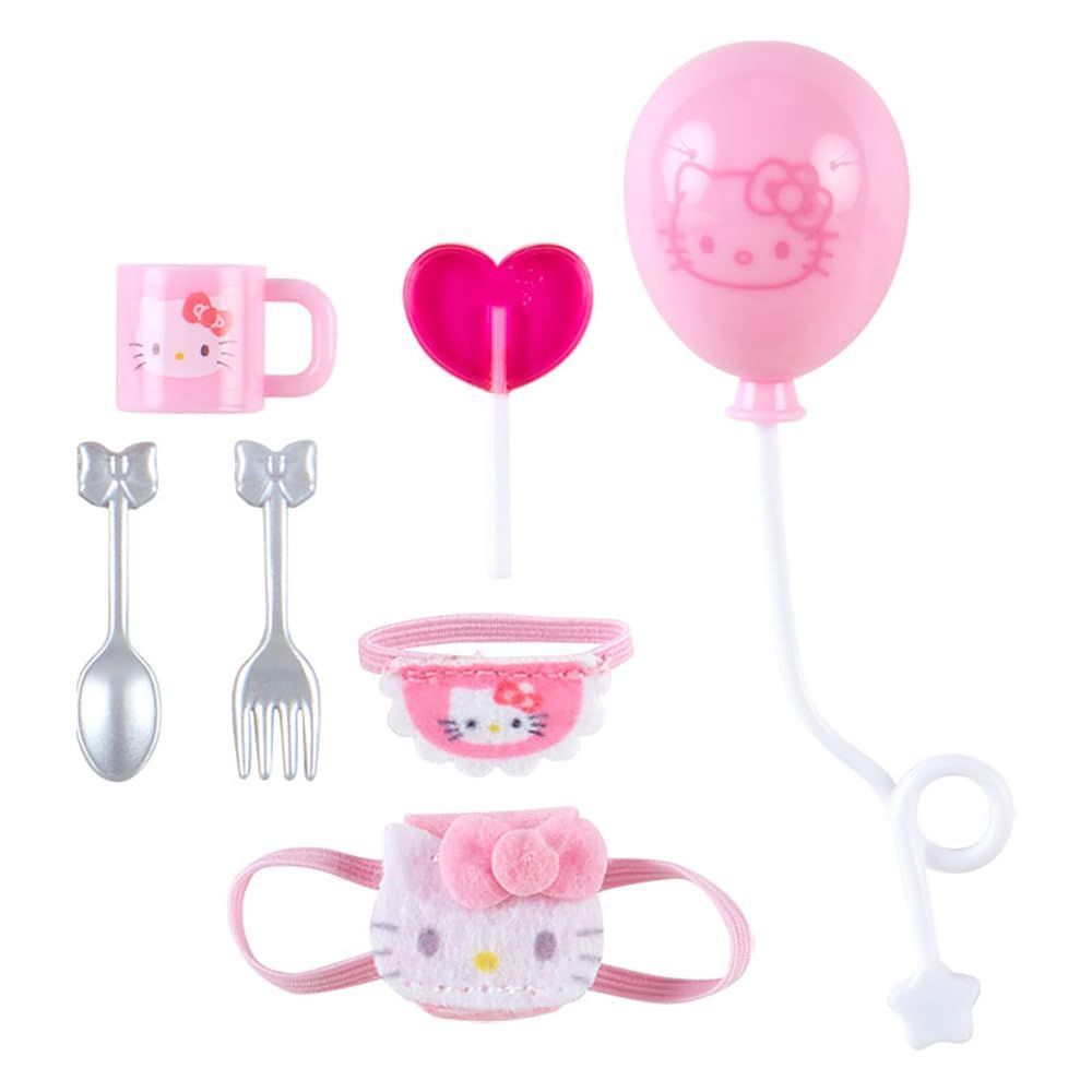 人気商品】hello kitty キティちゃん 16×8×2.5cm ハローキティ キャラクター きせかえ用品 ぴたっとふれんず(ミニ)小物セット  604542 サンリオ SANRIO サンリオ(SANRIO) メルカリ