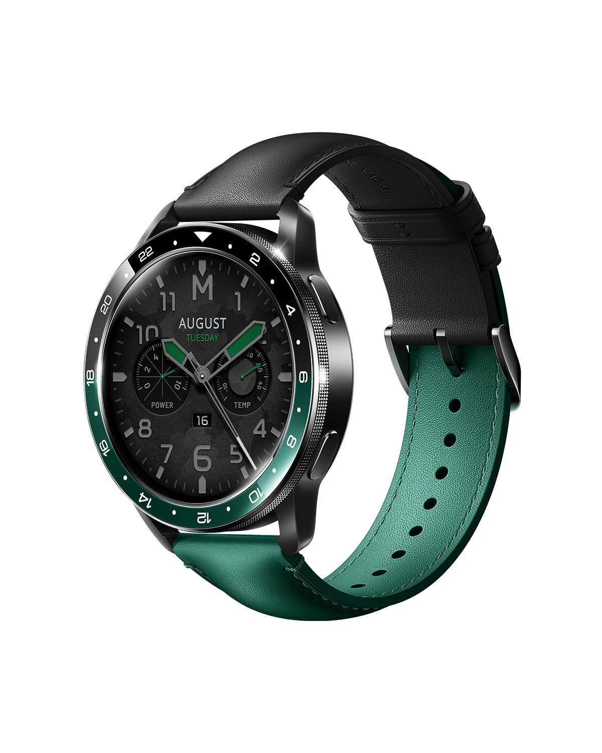 特価　ストラップ + セット ベゼル デュアルカラーのセラミック製ベゼル S3専用 + Watch レザーストラップ Xiaomi セット シャオミ(Xiaomi) デュアルトーンセラミック