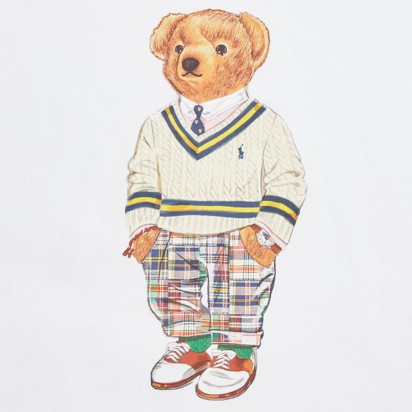 クリケットベア裏起毛プルパーカー