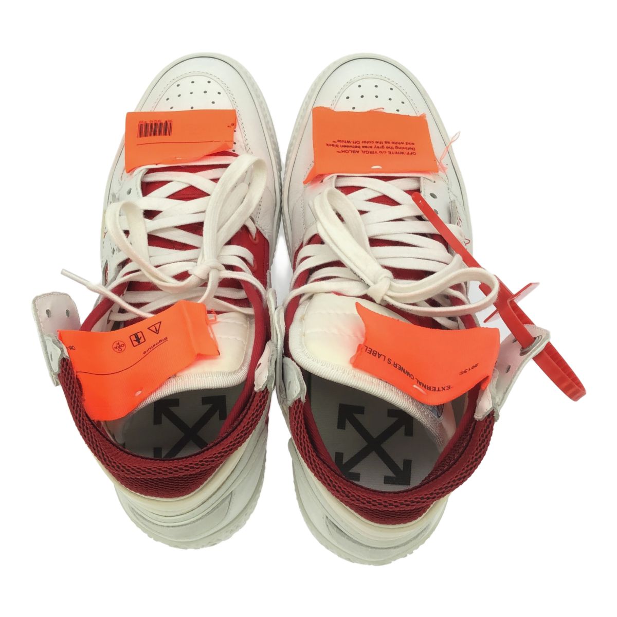 OFF-WHITE オフホワイト OFF COURT 3.0 ハイカットスニーカー 靴
