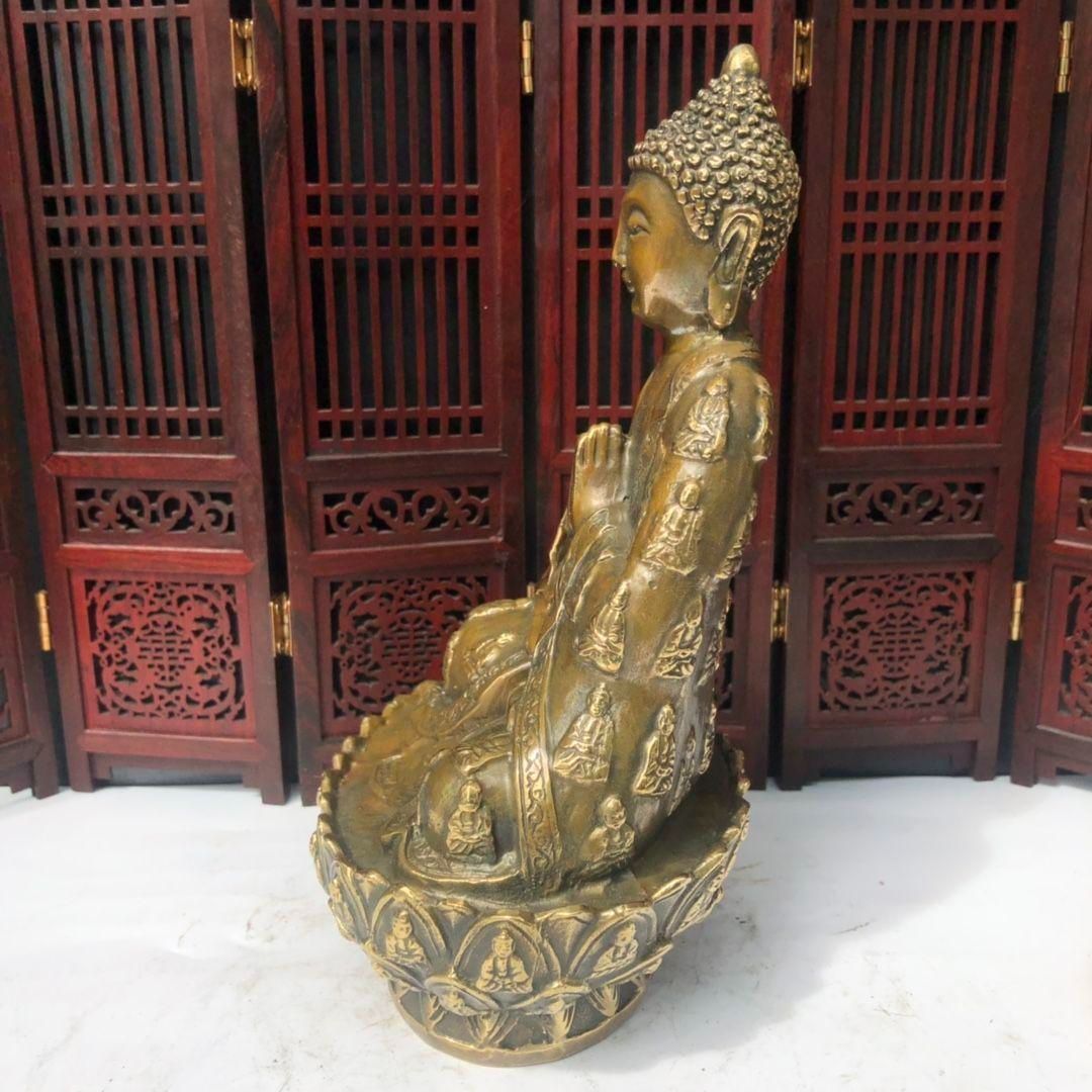 仏教美術 仏像 大日如来仏 釈迦牟尼仏像 銅製品 工芸品 置物
