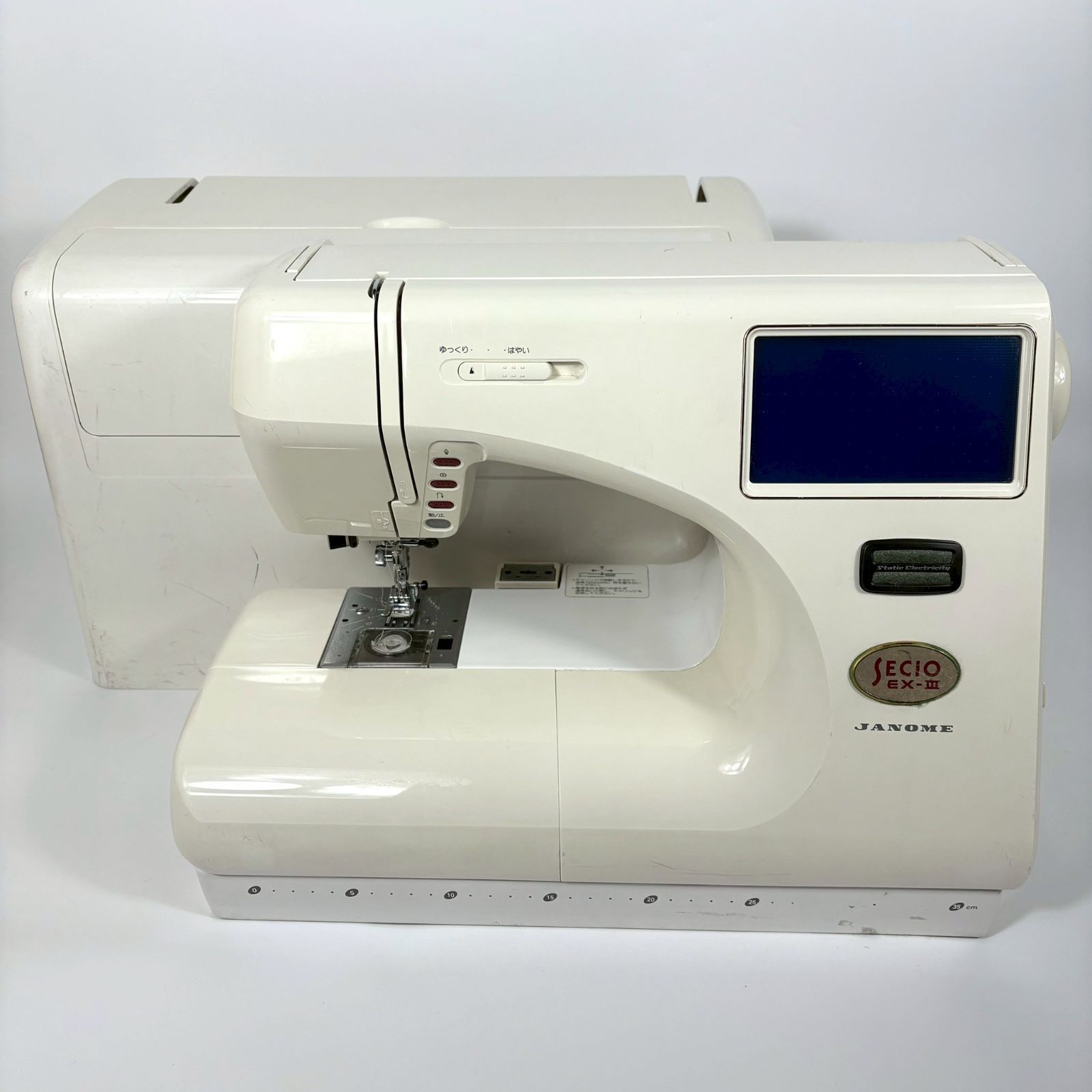 動作品 JANOME SECIO EX-3 MODEL 832型 コンピューターミシン