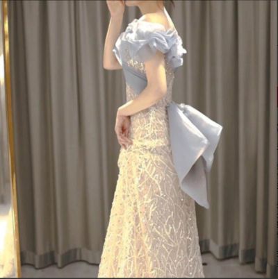 花嫁 オフショルダー