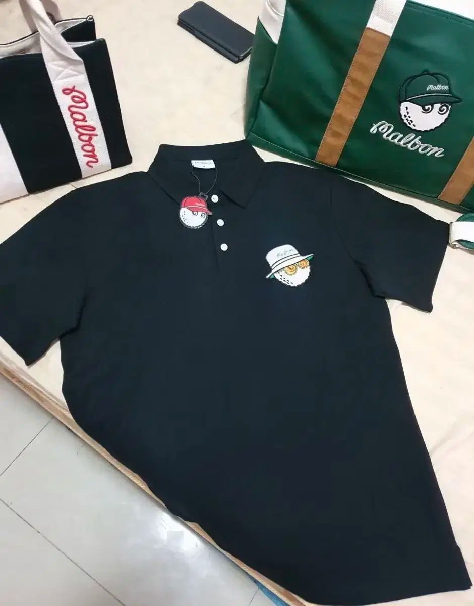 Malbon golf 襟付き半袖ウェア