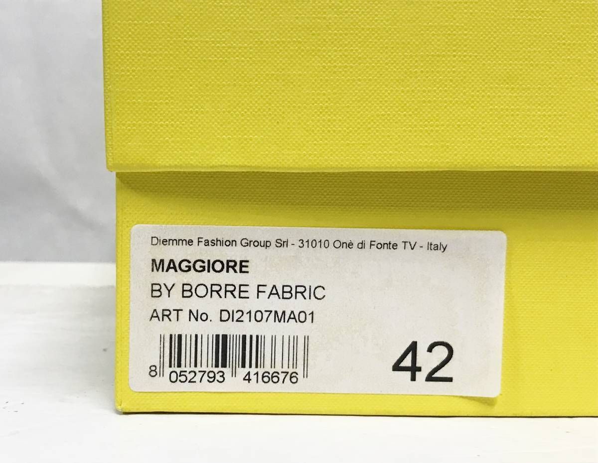 新品 Diemme × BYBORRE バイボレ イタリア製 サンダル 42 イタリア製 DIEMME BY BORRE｜ディエッメ バイボレ Maggiore
