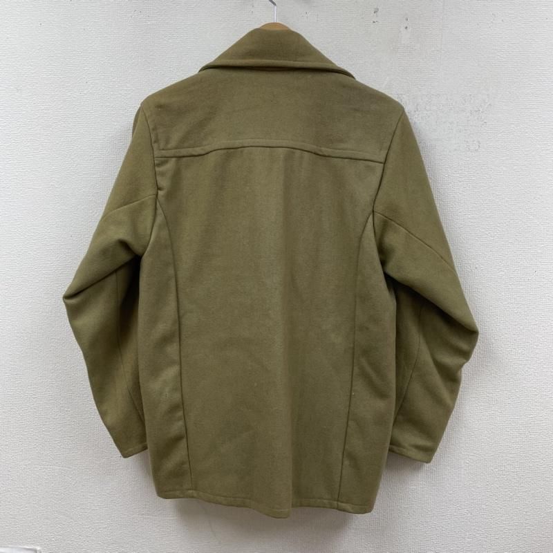 STUSSY ステューシー コート ピーコート 90s OLD ウール ショート丈 P ピー コート ジャケット ボタン 紺タグ