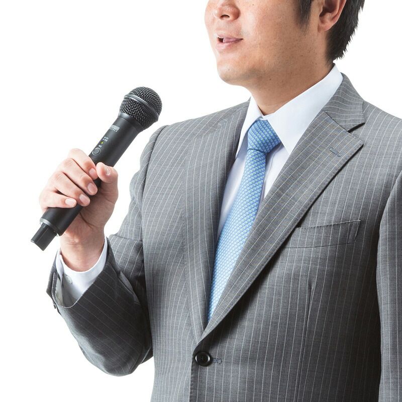サンワサプライ ワイヤレスマイク