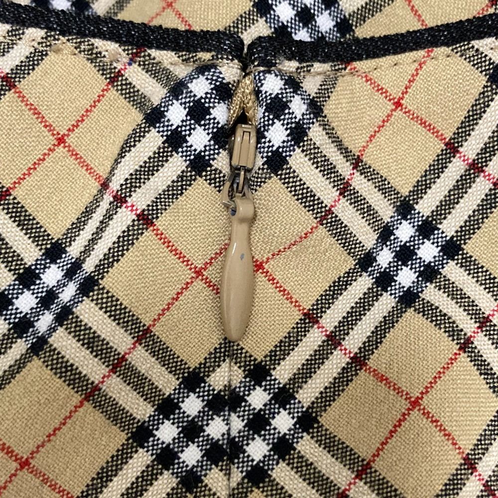 バーバリーブルーレーベル ワンピース Aライン ノースリーブ ノバ