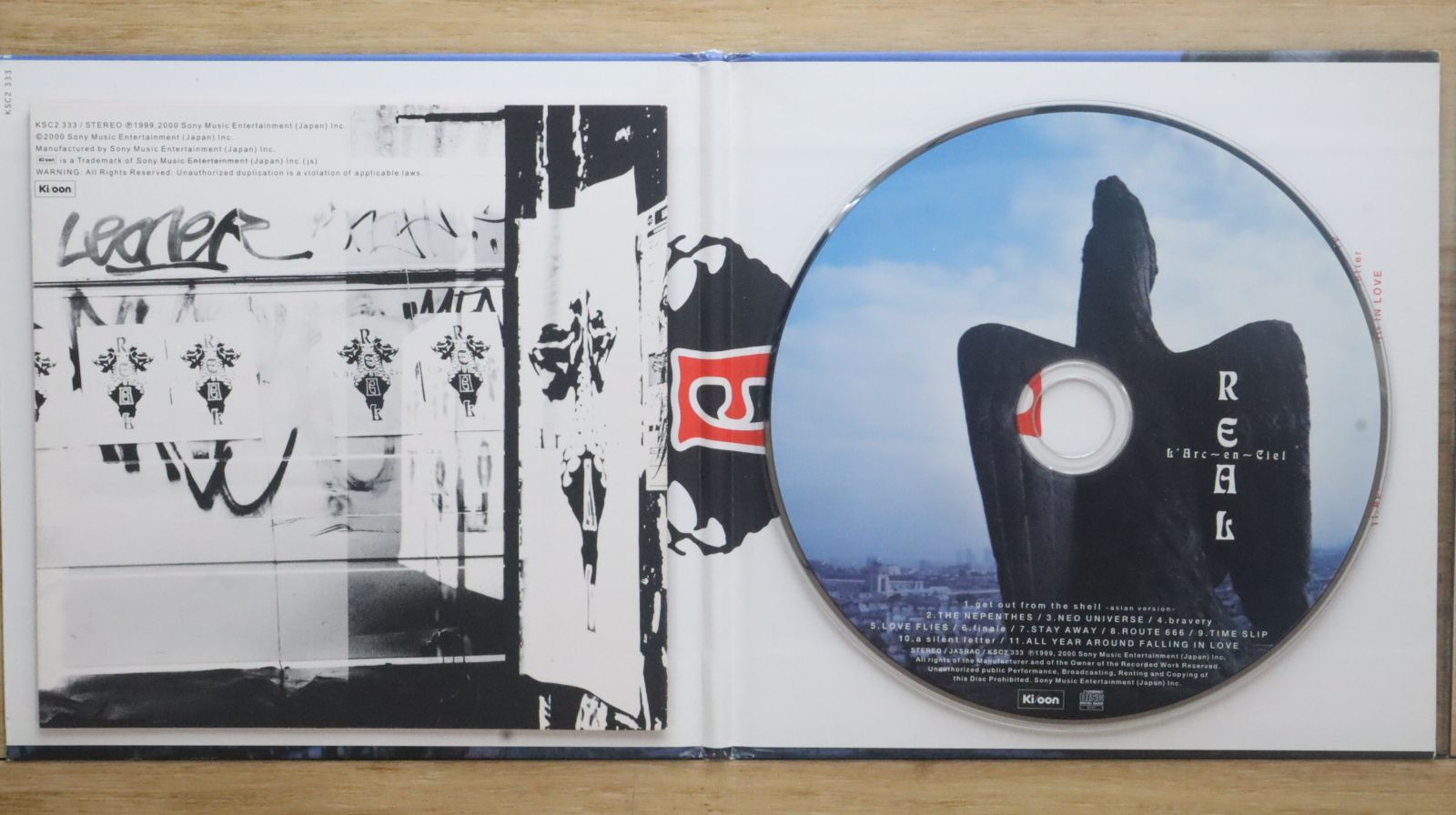 国内盤CD☆ラルク アン シエル/L'Arc~en~Ciel□ REAL 【KSC2333