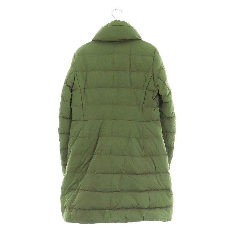 セオリー Theory ダウンコート ジャケット スタンドカラー S カーキ