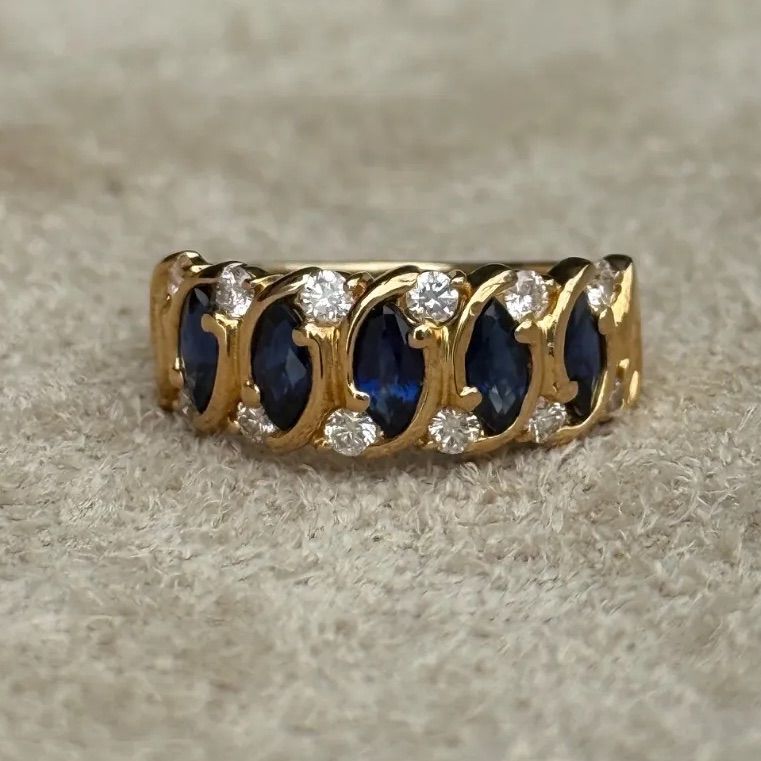 MIKIMOTOミキモト K18 S0.92ct D0.35ct リング - メルカリ