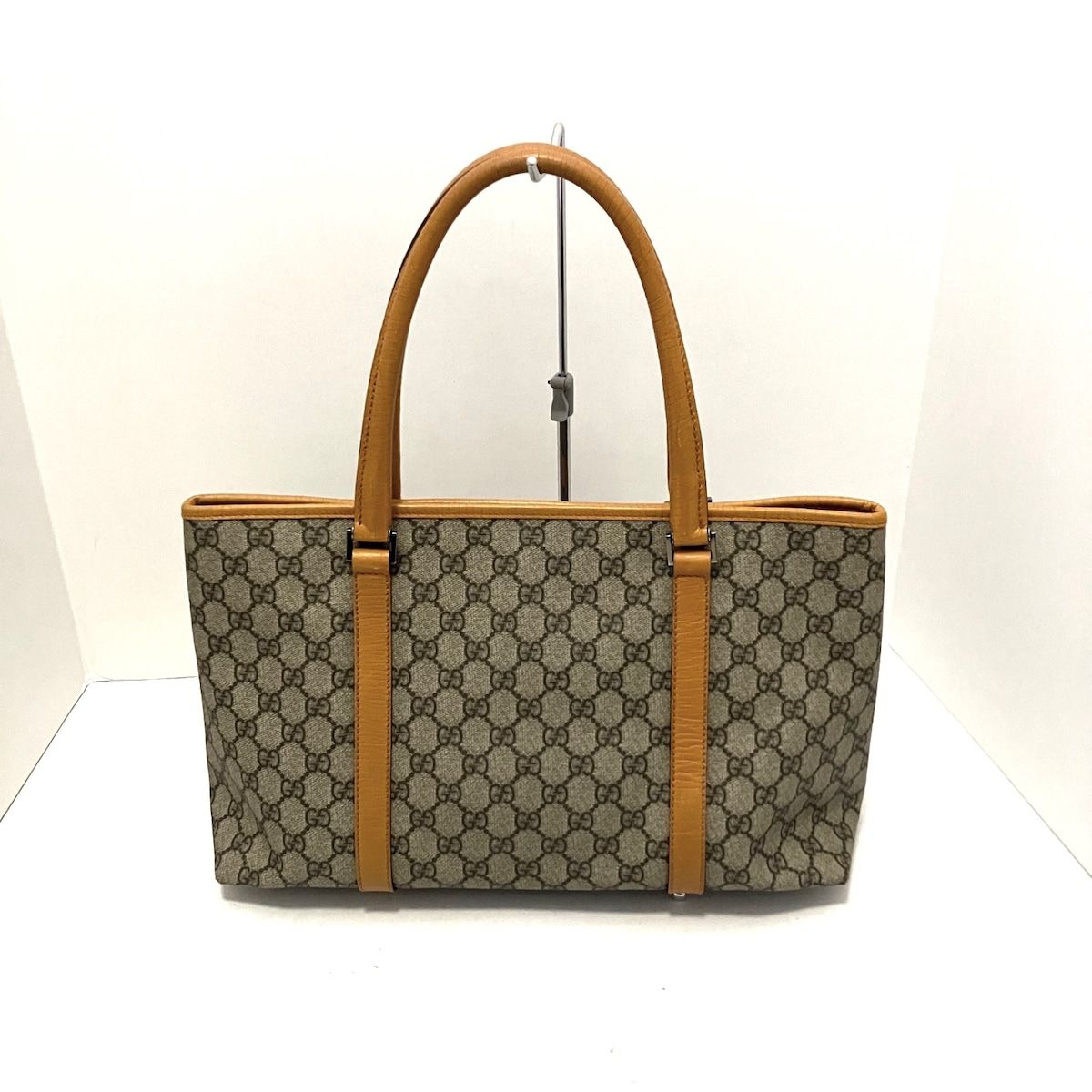 GUCCI(グッチ) トートバッグ GGプラス・GGスプリーム 114595 ベージュ