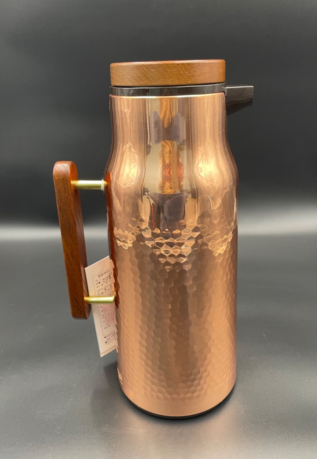 象印 銅製 魔法瓶 カッパーポット VGA-1000 ヴィンテージ昭和レトロ-