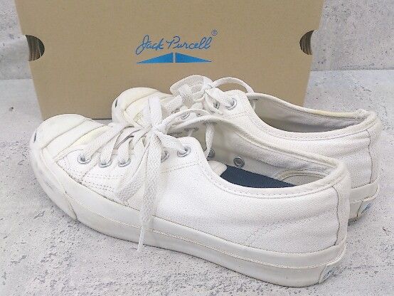 ◇ CONVERSE 1R193 JACK PURCELL ジャックパーセル スニーカー シューズ 24ｃｍ ホワイト *  【1002799461979】