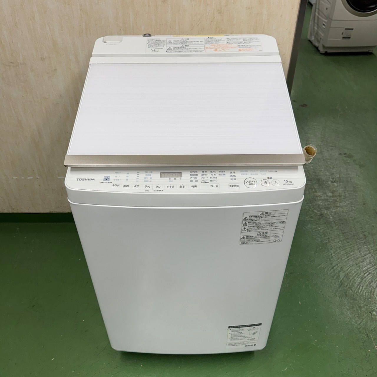 66○送料設置無料 18年製 パナソニック洗濯機 10㌔ 熱乾燥5KG 小型 一人暮らし 家庭用