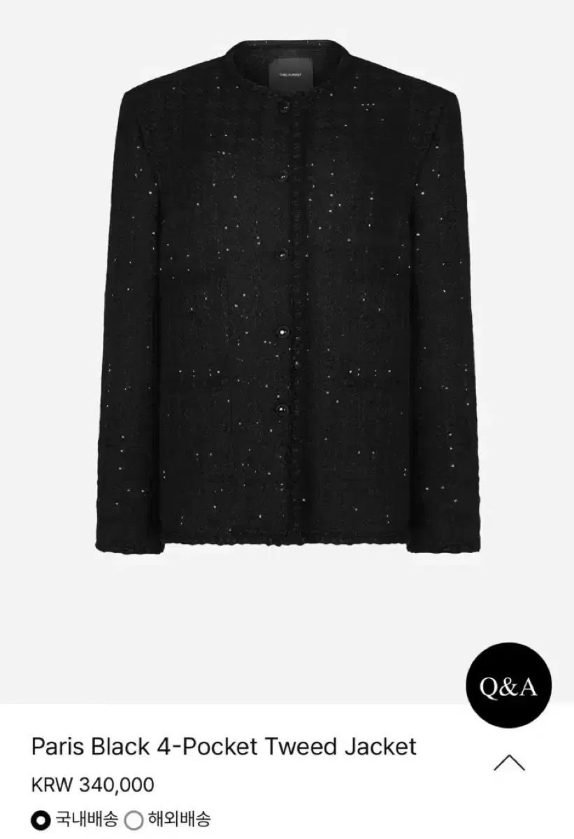 THE LAURENT ポポ ツイードジャケット