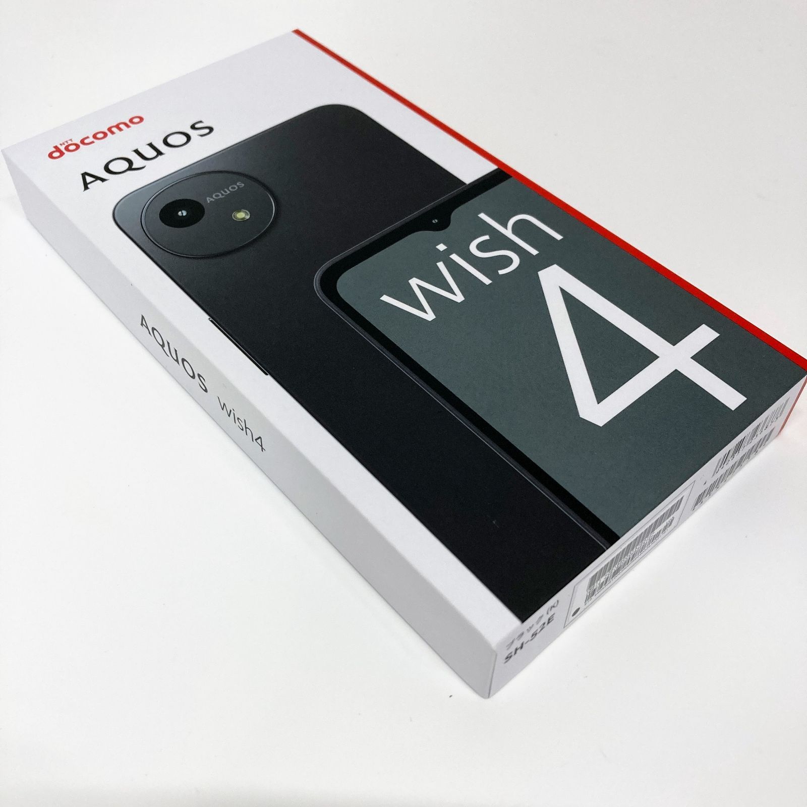 AQUOS wish4 SH-52E 64GB ブラック docomo SIMフリー No.F258-1