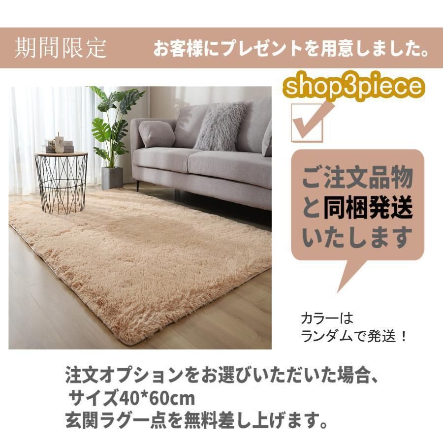 シャギーラグ ウォッシャブル