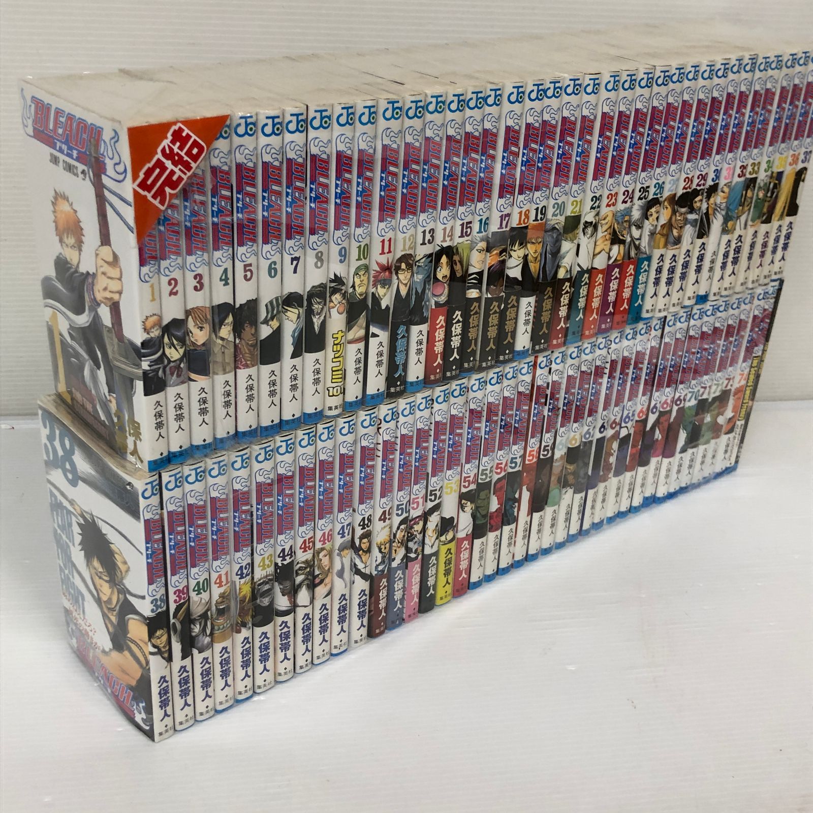 BLEACH　全巻セット+小説二冊 BLEACHブリーチ全巻 1〜74巻+小説2冊+BURN THE WITCH BLEACH-