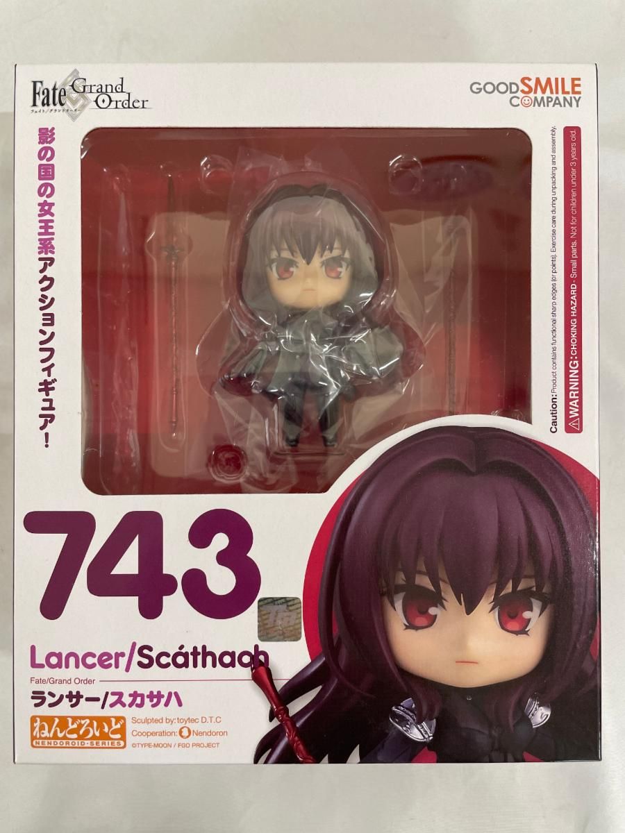 開封済み　ねんどろいど　Fate ランサー スカサハ 未開封】ねんどろいど 743 Fate/Grand Order ランサー/スカサハ