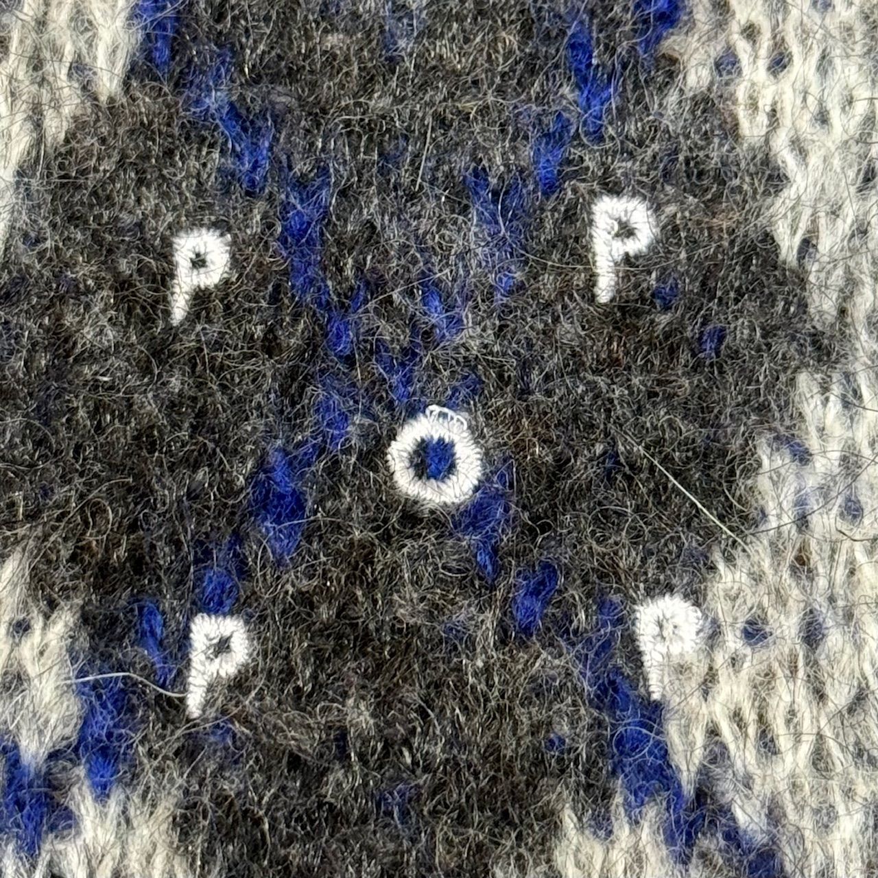 新品 POP TRADING COMPANY 22AW BURLINGTON KNITTED CREWNECK 