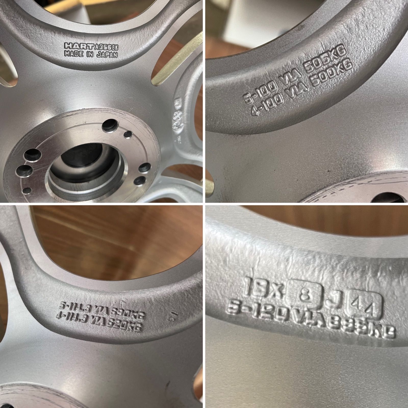 美品‼️共豊 Lowenhart レーベンハートLD1 18インチホイール 1本 