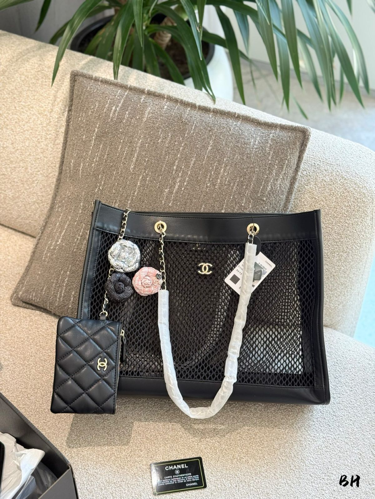 シャネル ヴィンテージな編みトートメッシュ CHANEL シャネル ヴィンテージな編みトート メッシュ CHANEL