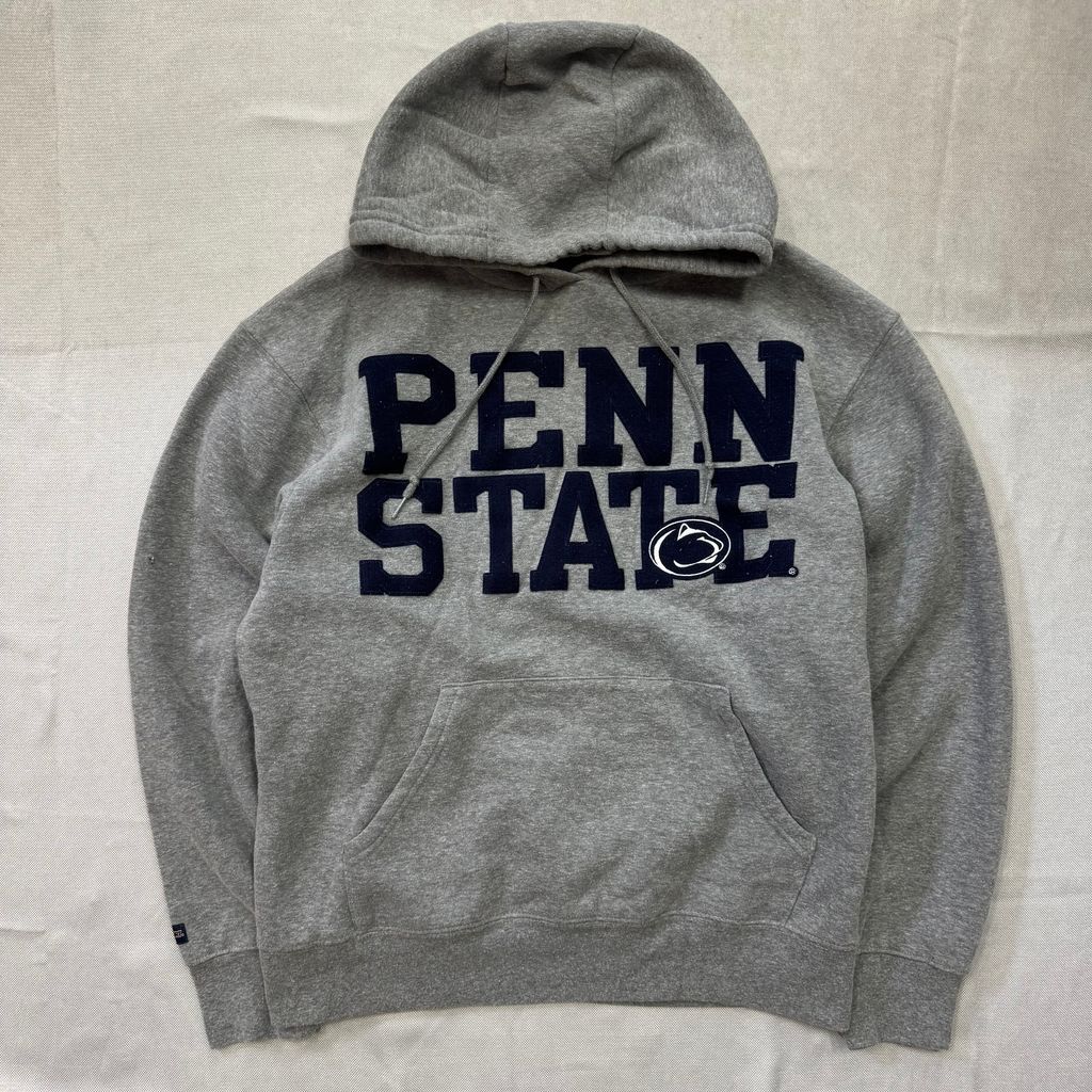 Mexico製 JANSPORT PENN STATE TEAM ジャンスポーツ ペン ステート フットボール チーム パーカー フーディー グレー Lサイズ No.E261