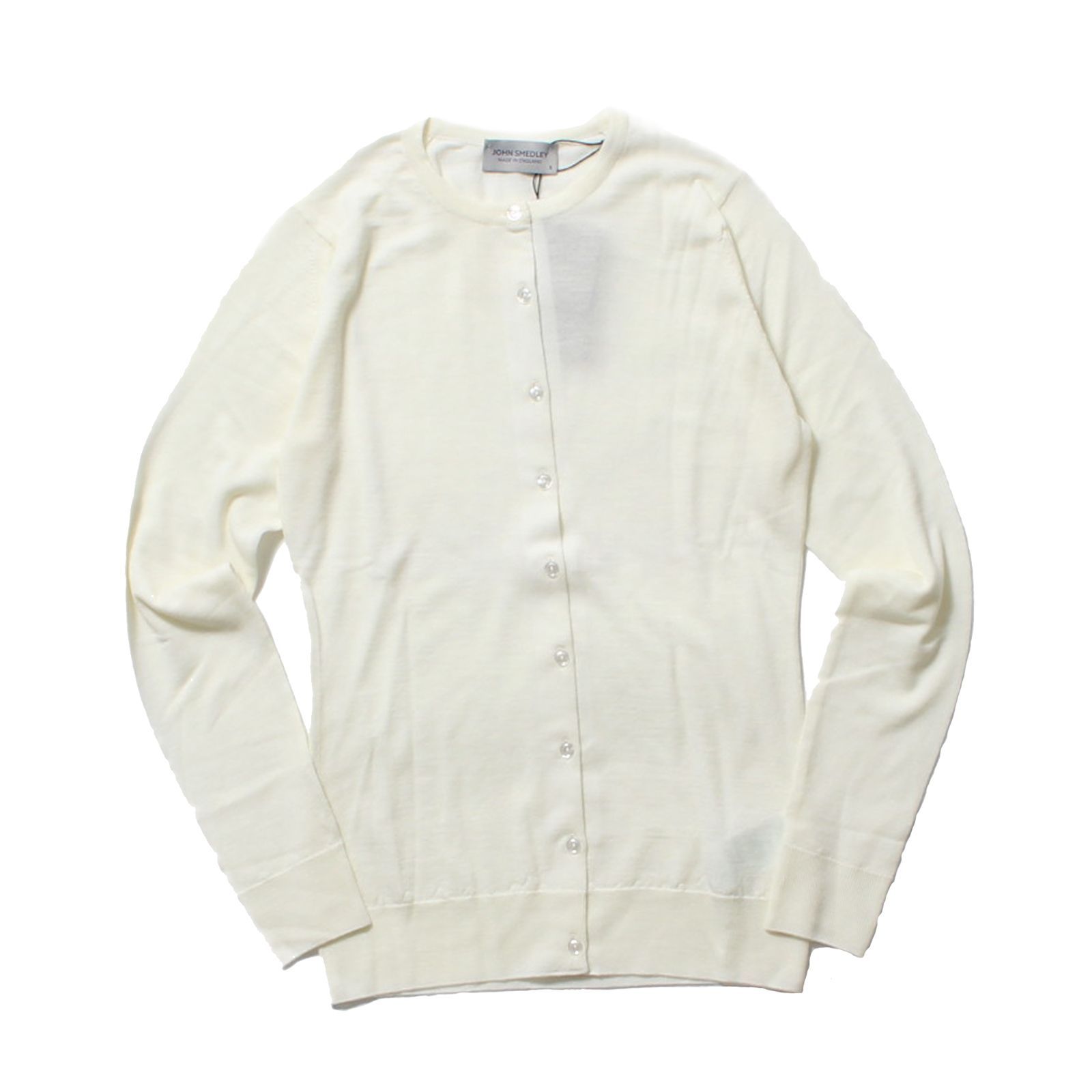 新品未使用】 ジョンスメドレー JOHN SMEDLEY カーディガン BUTTERCUP