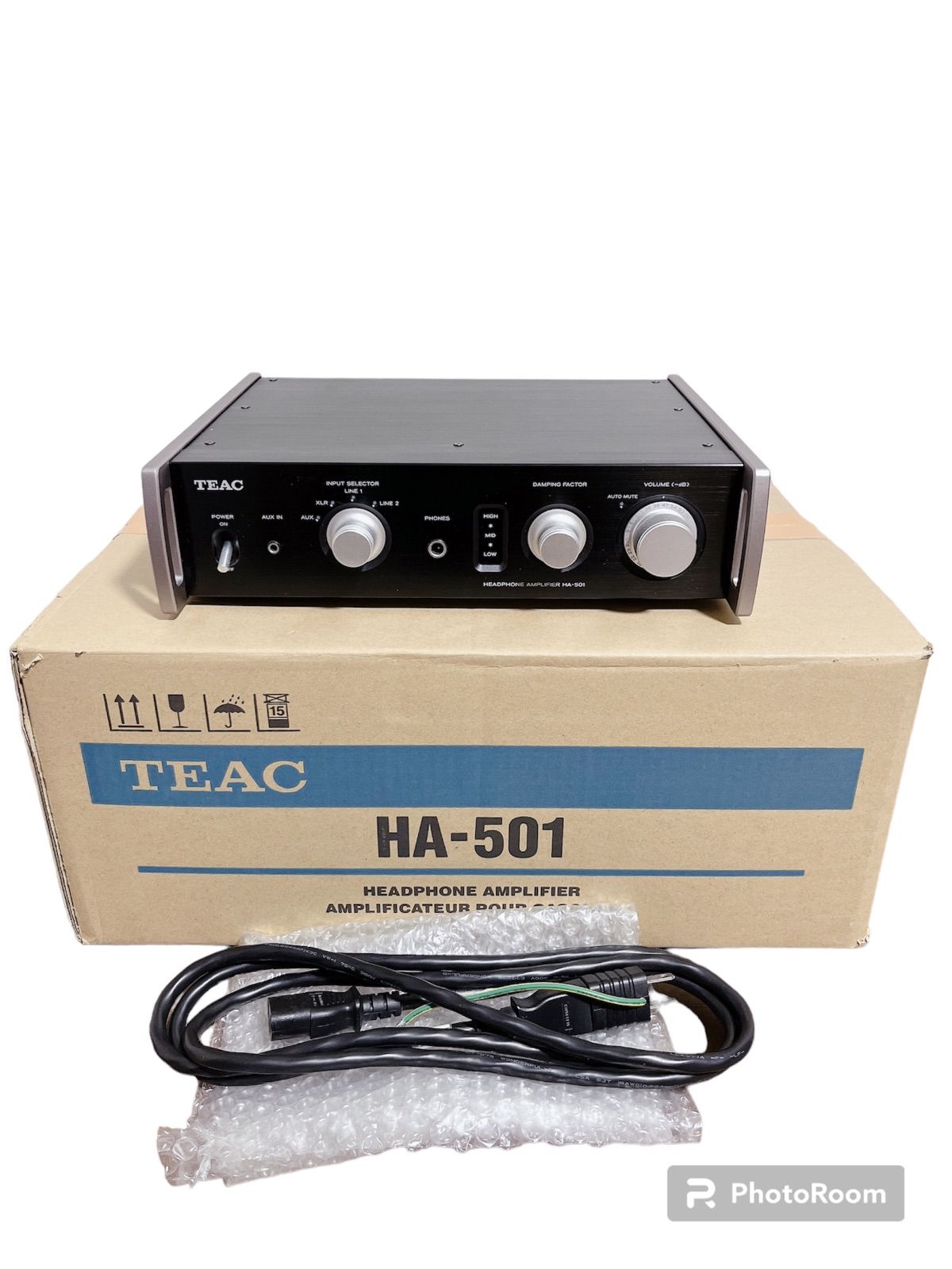 TEAC Reference 501 ヘッドホンアンプ HA-501-S - オーディオ機器