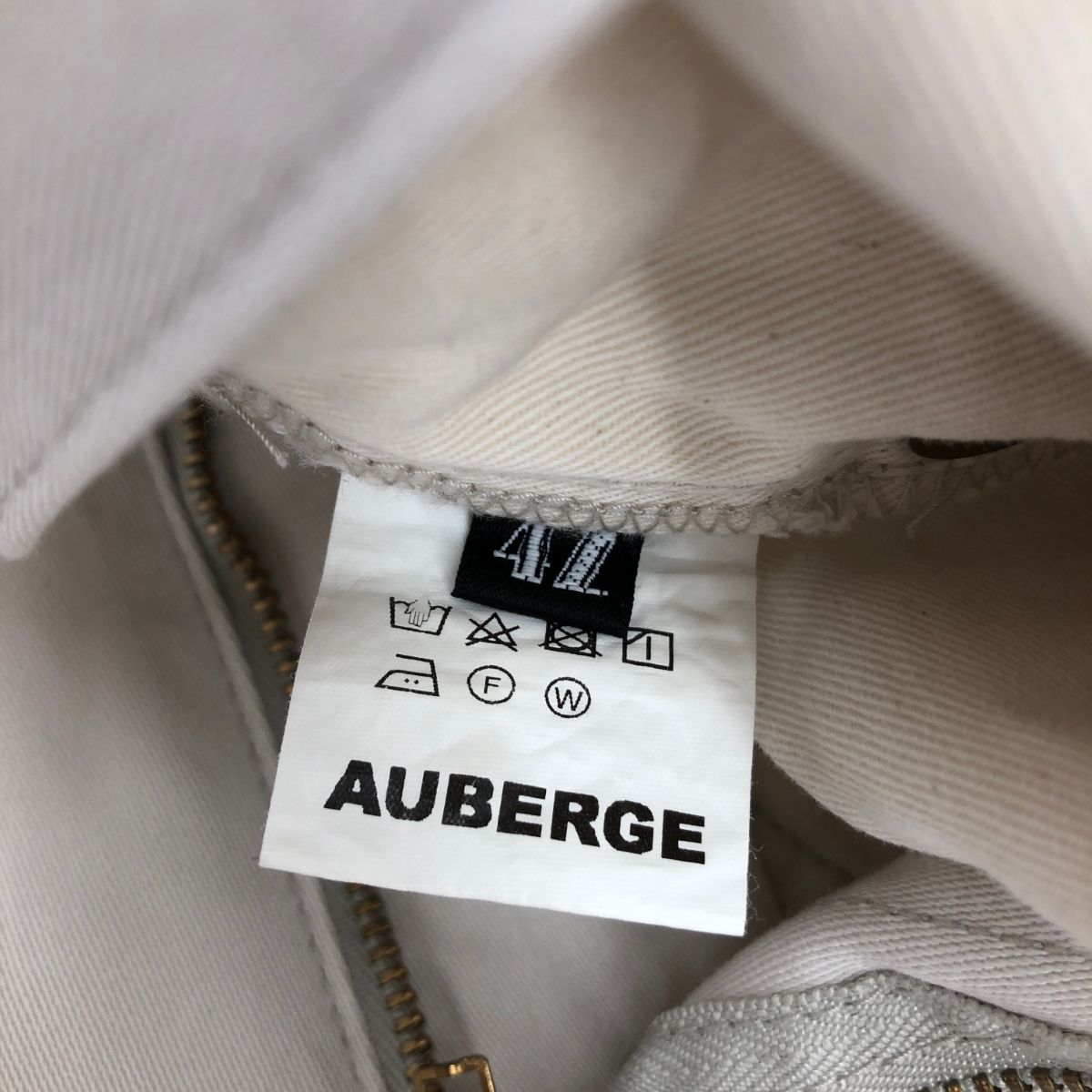AUBERGE オーベルジュ×ブリッラペルイルグースト ピケ パンツ サイズ 