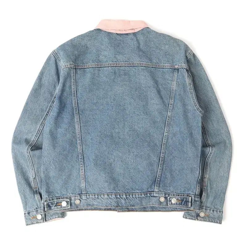 リーバイス ピンク コーデュロイ カラ デニムジャケット