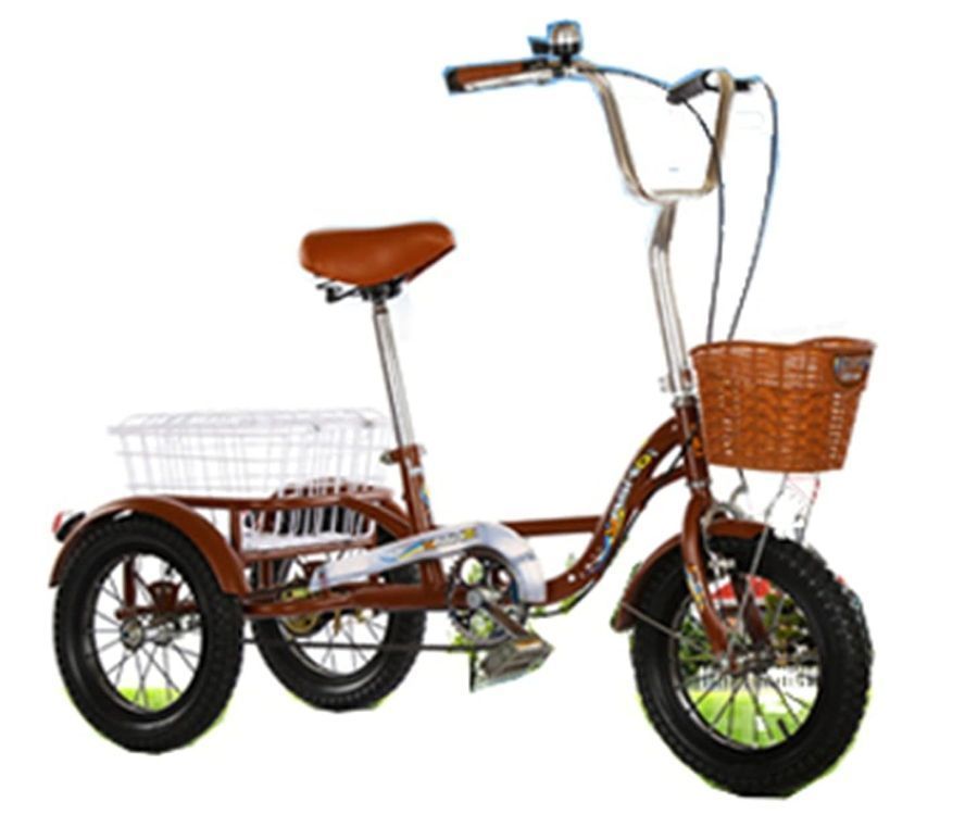 大人 三輪車 自転車 アシスト ビーチクルーザー お年寄り向け レディース メンズ 1速 14インチ 3輪 男性と女性用 の人力車クルージング三輪