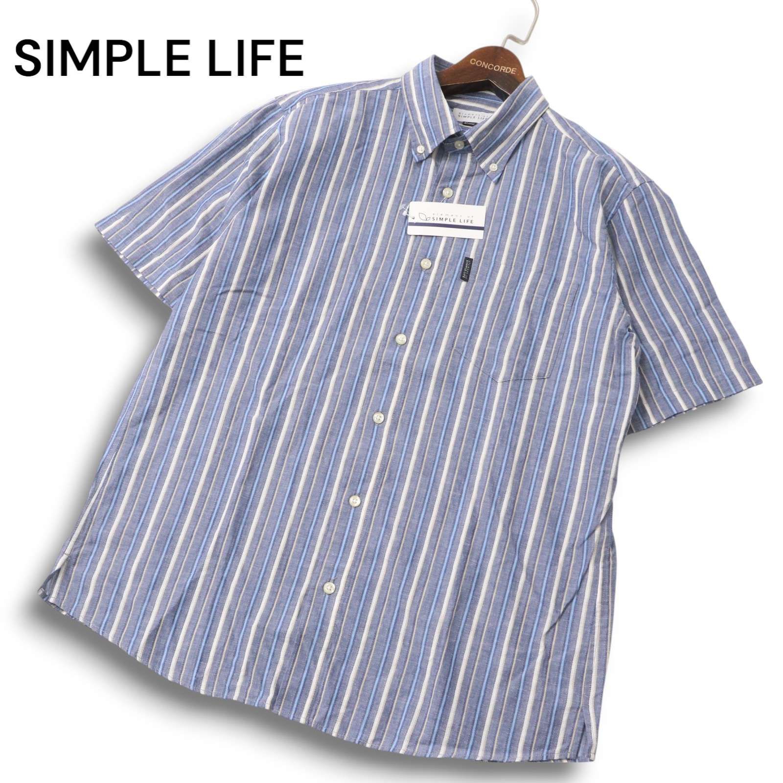 Simple life·*＊です☆ 新品 未使用】 SIMPLE LIFE シンプルライフ レナウン 春夏 麻 リネン混