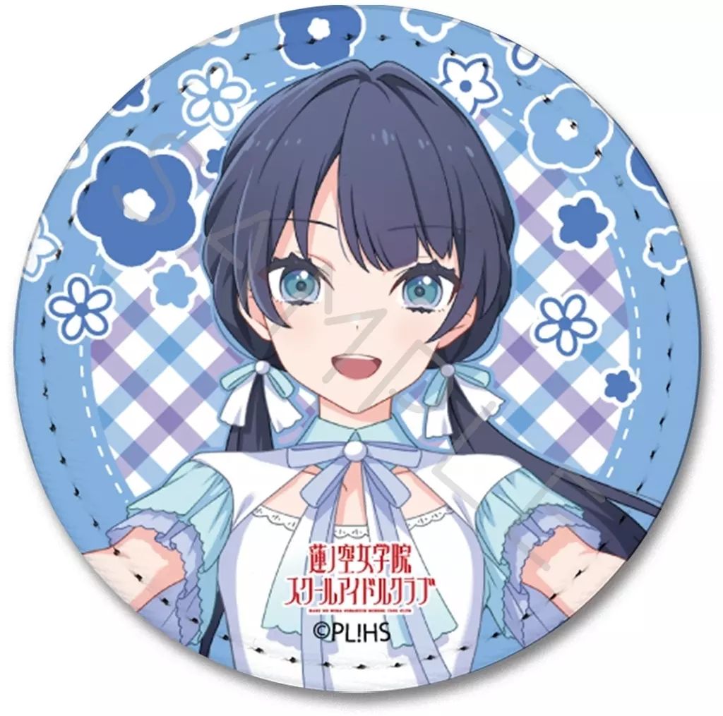 中古】バッジ・ビンズ YB.村野さやか 第5弾 レザーバッジ(丸形) 「ラブ