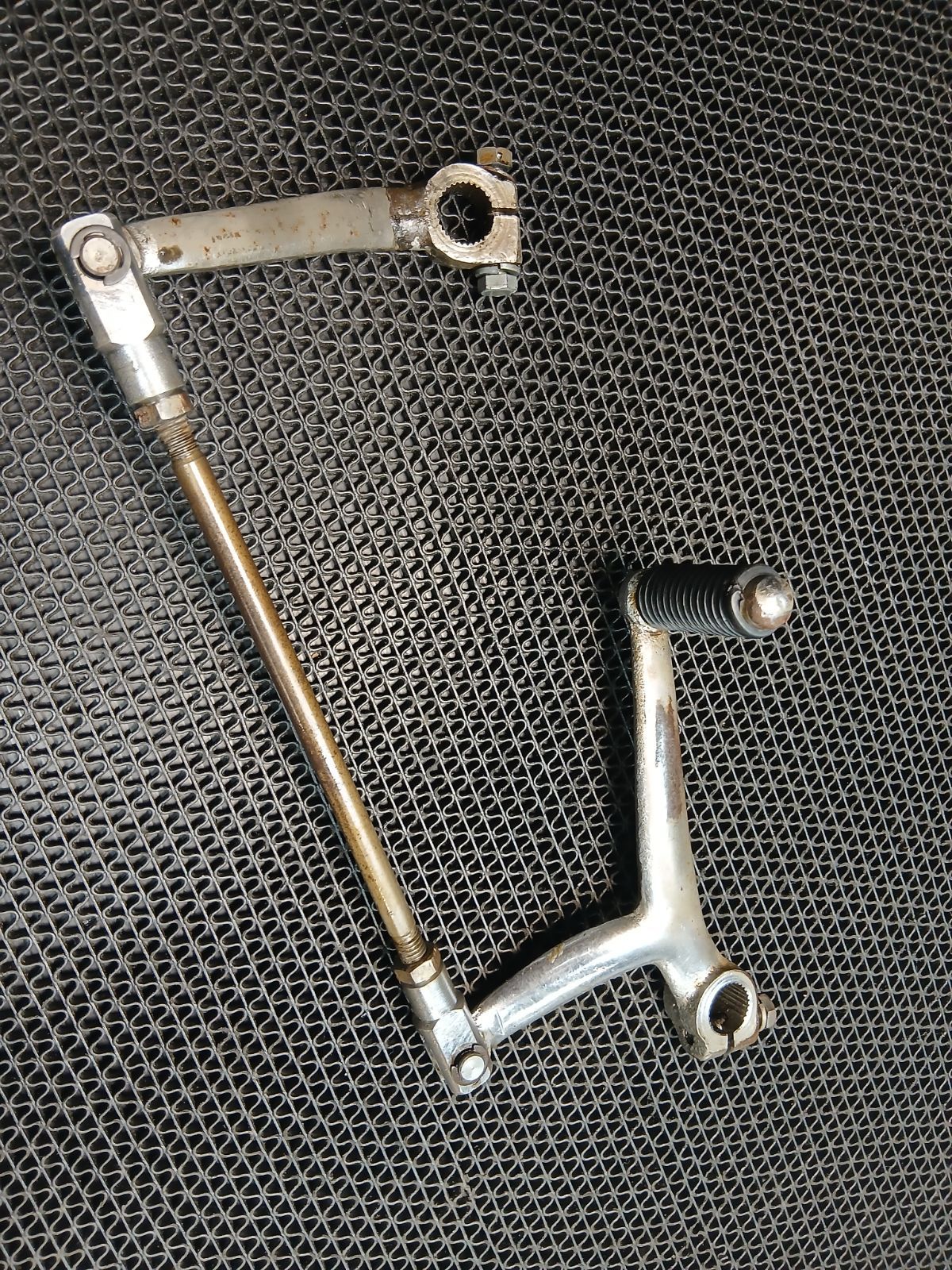 カワサキ W3 左用シフトチェンジペダル 実動品 650-RS 昭和48年 実動車両 W2TT W1SS ダブサン マッハMACH W1SA 旧車絶版 Z 動画あり