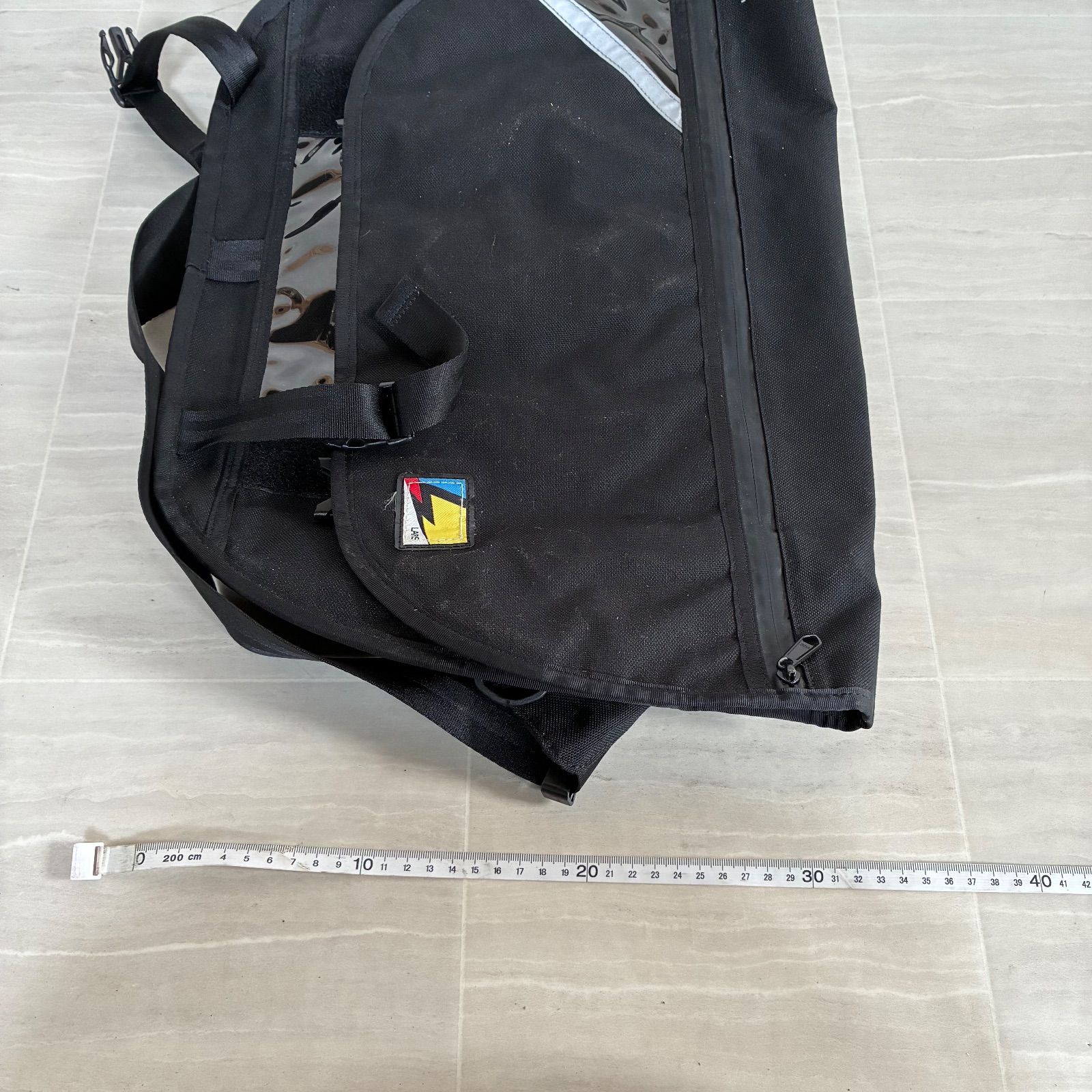 LARS メッセンジャーバッグ ブラック ラーズ 鞄 ショルダー 肩掛け