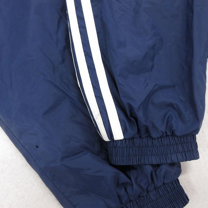 L/古着 アディダス adidas 長袖 ナイロン ジャケット パーカー