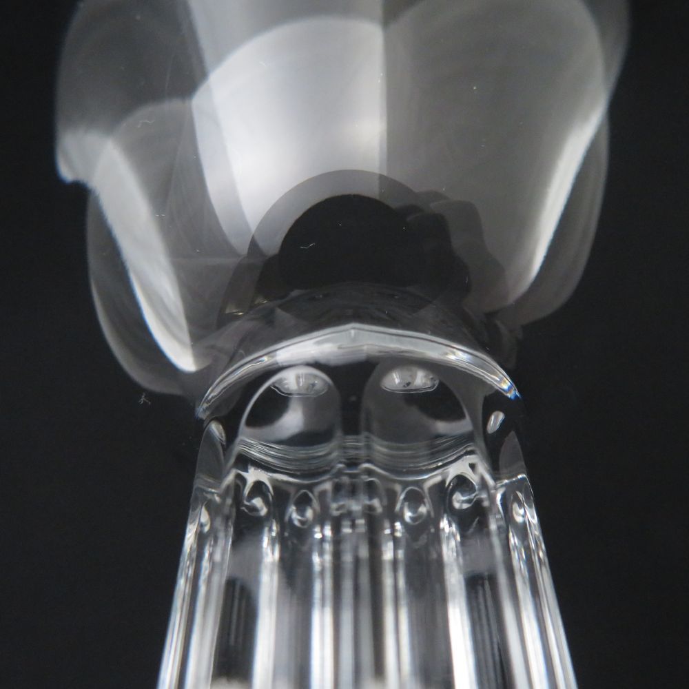 美品 Baccarat バカラ Lyra リラ ワイングラス クリスタル H19cm