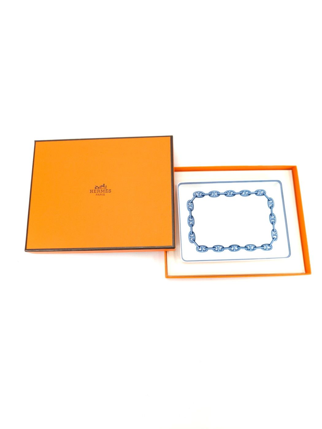 HERMES シェーヌダンクル プレート トレー HERMES エルメス