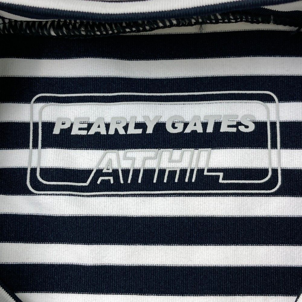 サイズ：2 PEARLY GATES パーリーゲイツ モックネック長袖T