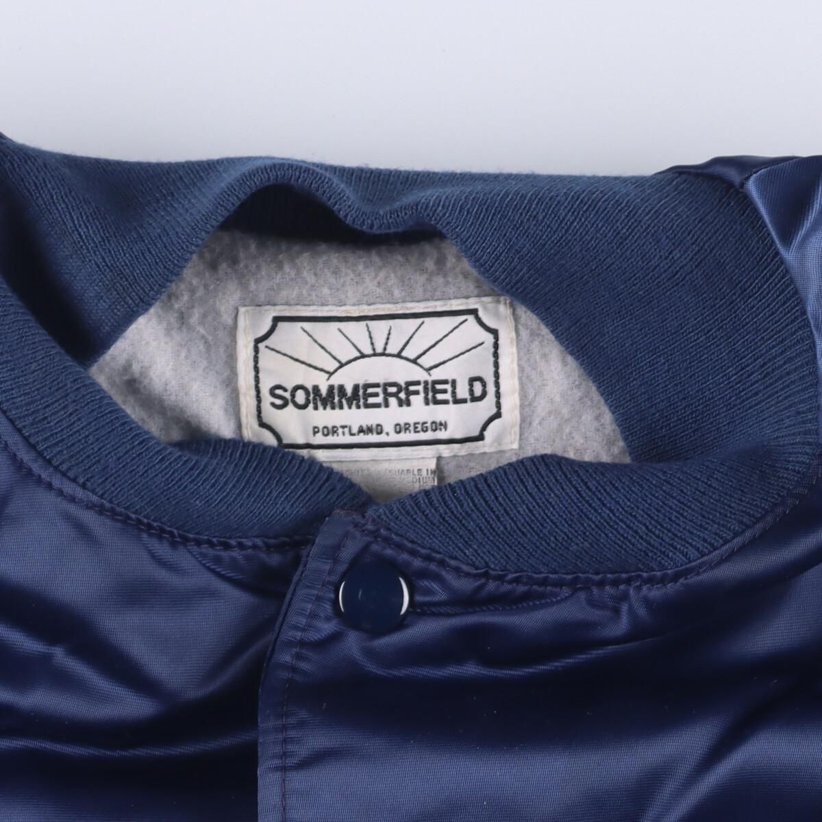 SOMMERFIELD バックプリント スタジャン アワードジャケット バー ...