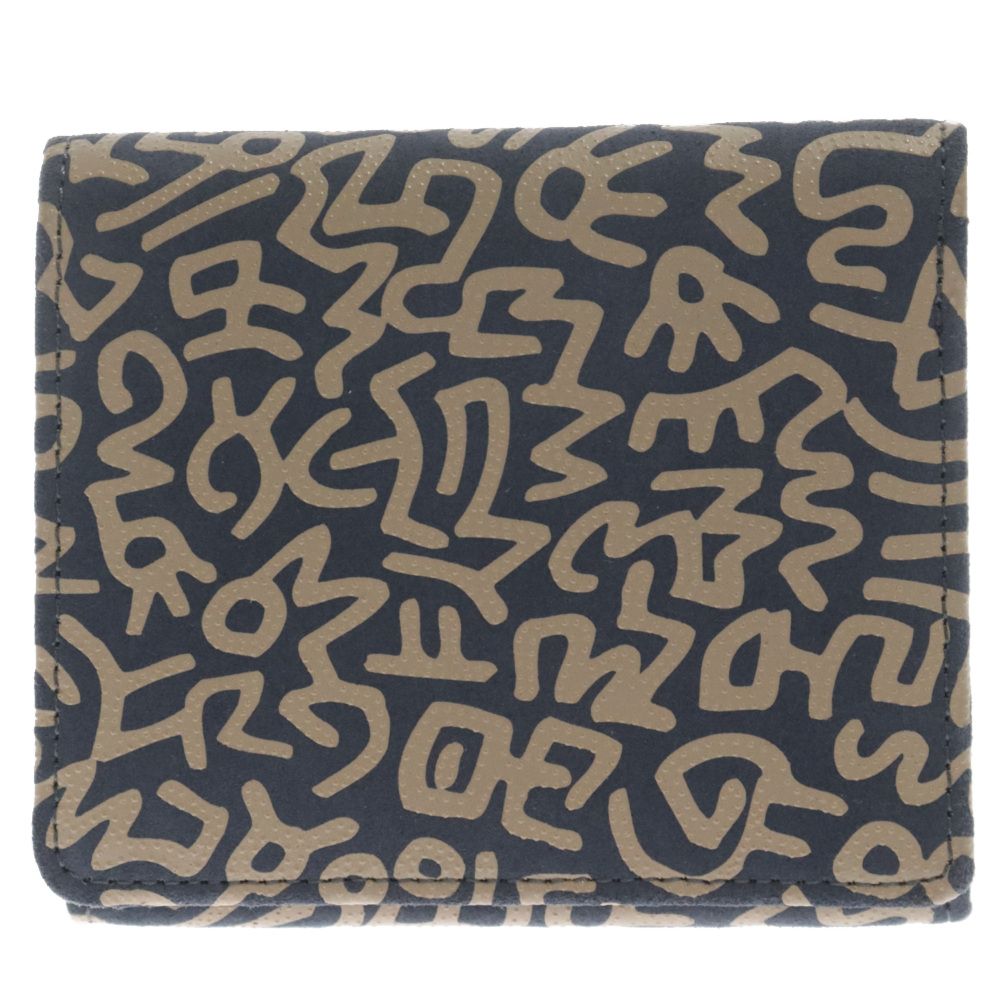 美品　印伝　キースヘリング　折財布 INDEN-YA “Keith Haring collection vol.3” | 印傳屋公式
